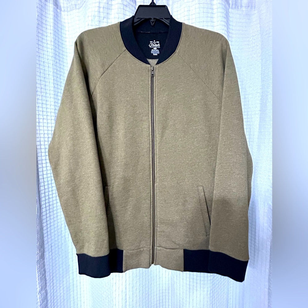 NWOT Soft Fleece Bomber Jacket